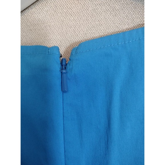 Halogen Tank Top Women's Small Blue Drawstring Sleeveless Classic Chic Shirt NWT - Picture 6 of 6